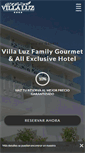 Mobile Screenshot of hotelmagicvillaluz.com