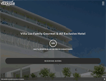 Tablet Screenshot of hotelmagicvillaluz.com